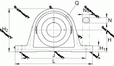 Подшипник RASE 60-N
