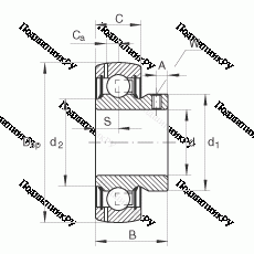 Подшипник GAY 20-NPP-B