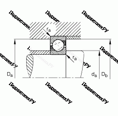 Подшипник 7310-B-TVP